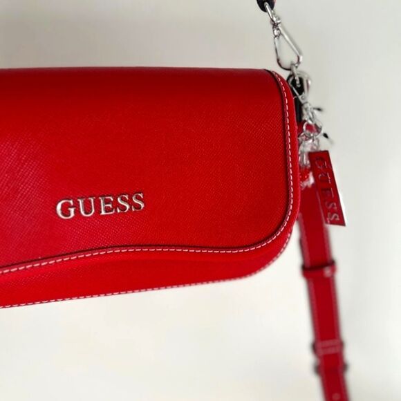 Guess Red Crossbody Handbag - Picture 4 of 4